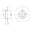 JAGUA C13065 Brake Disc